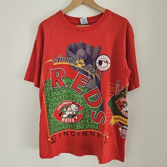 Salem Sportswear Other - Vintage Salem Sportswear Shirt Large Cincinnati Reds Baseball MLB 1992 USA